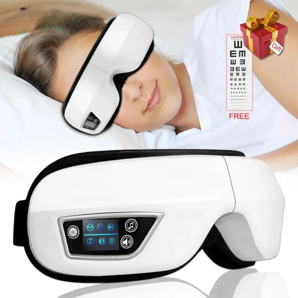 6D Smart Eye Massager With Airbag Vibration